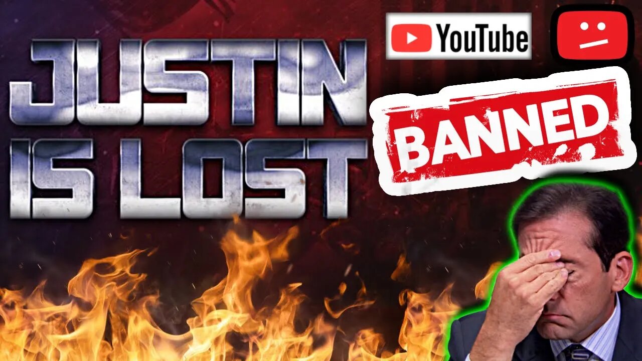 Justin is Lost BANNED By YouTube! Targeted for discussing Sound of Freedom?