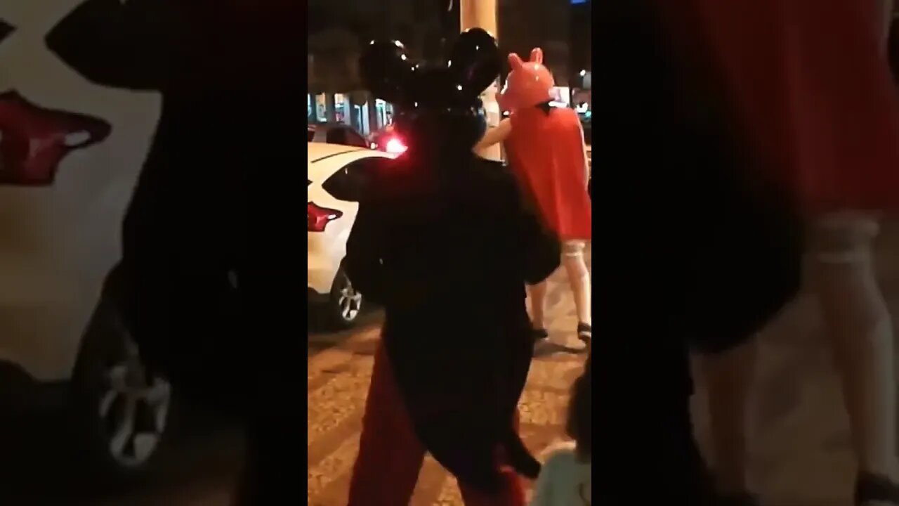 OS SUPER NINJAS COM FOFÃO, O MÁSKARA, PATATI E BEN10 DANÇANDO NA CARRETA DA ALEGRIA, LIKE