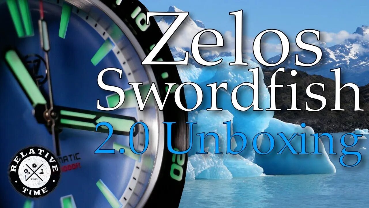 Unboxing a Glacier! Ice Blue Zelos Swordfish V2 Stainless Unboxing