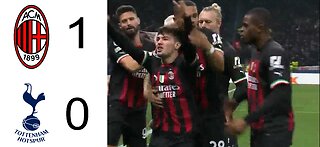 Summary of the match between Milan against Tottenham