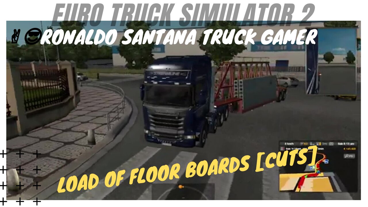 🚚LOAD OF FLOOR BOARDS [cuts] ✌️😎RONALDO SANTANA TRUCK GAMER