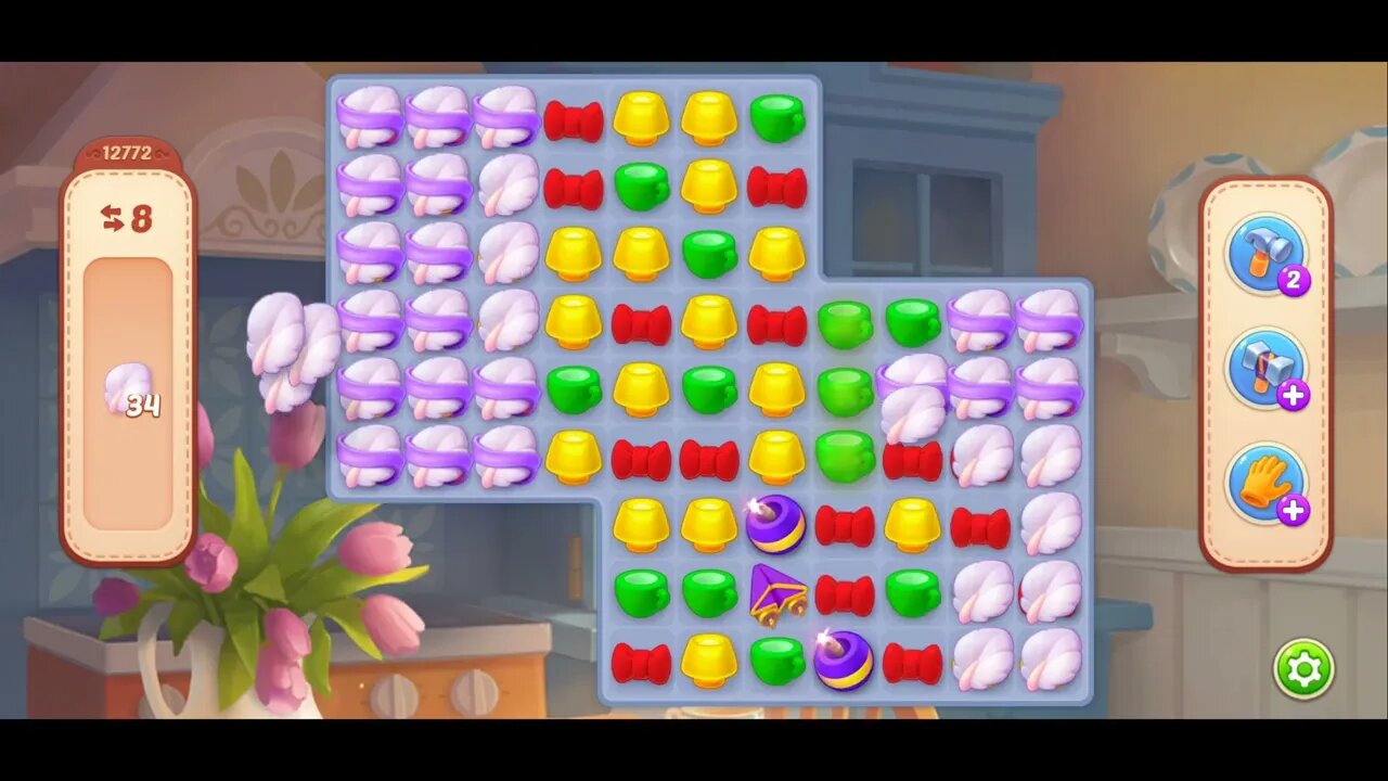 Playrix Homescapes Gameplay Walkthrough Level 12772