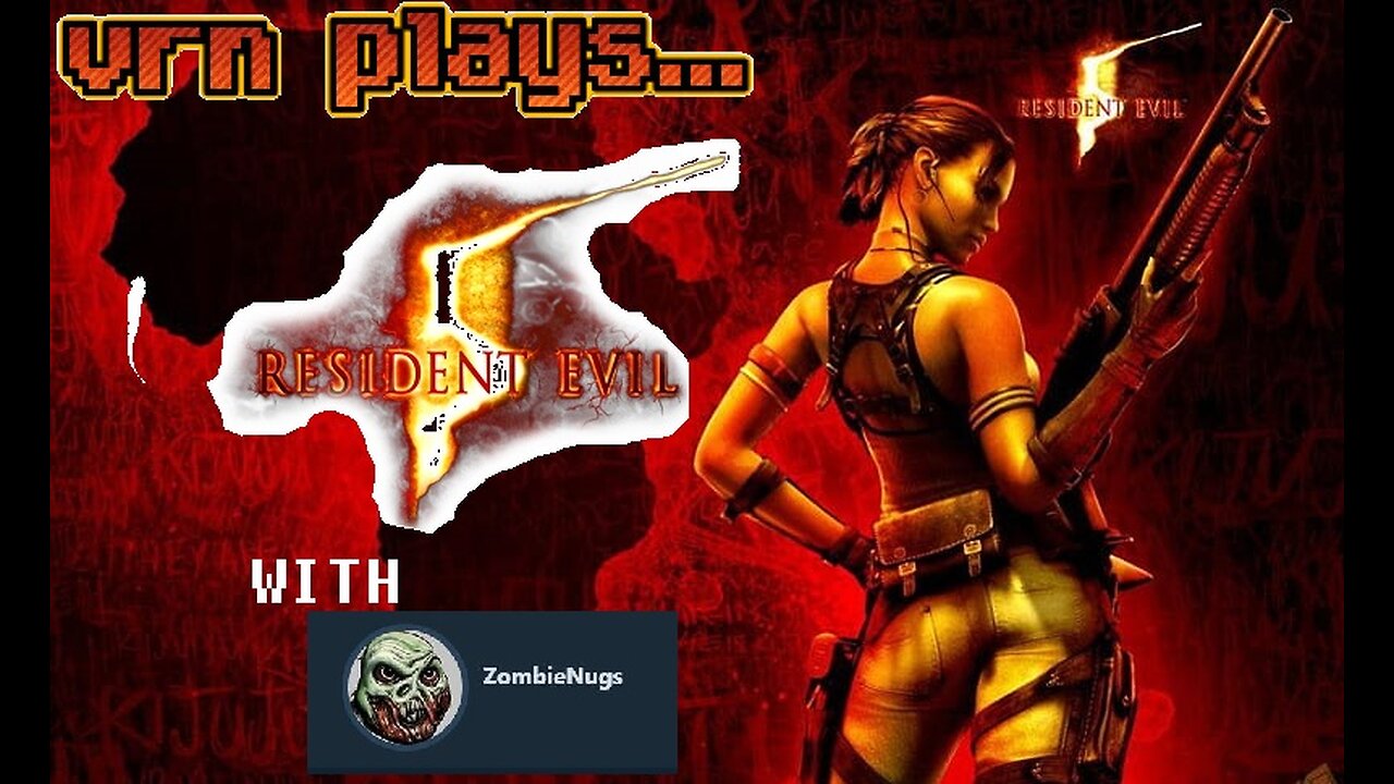 [Spooky Saturday] Resident Evil 5 Co-op w/ ZombieNugs | Fortnite later?