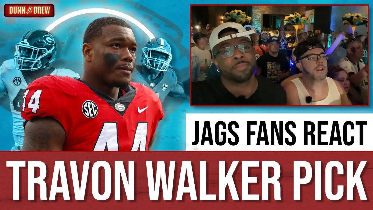 Jaguars Pick Travon Walker (LIVE REACTION)