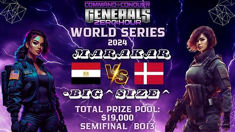 WORLD SERIES 2024 | Marakar vs -BiG^SiZe^ | 1/2 FINAL BO13 #CnC #GENERALS #zero_hour