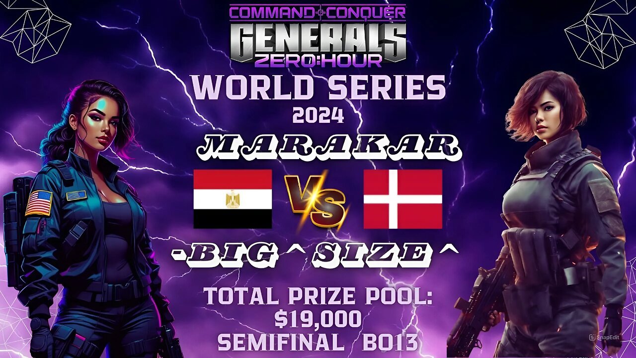WORLD SERIES 2024 | Marakar vs -BiG^SiZe^ | 1/2 FINAL BO13 #CnC #GENERALS #zero_hour