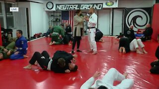 Veterans' Day jiu-jitsu clinic