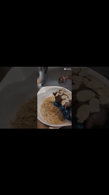 ALMOND CROISSANT #healthynastikitchen #food #croissant