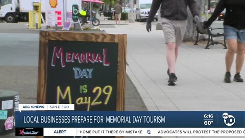 San Diego businesses hope for busy Memorial Day weekend