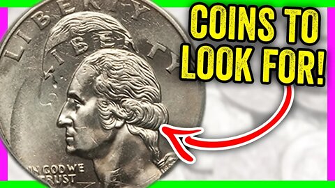 5 ERROR COINS TO LOOK FOR IN POCKET CHANGE WORTH MONEY!!