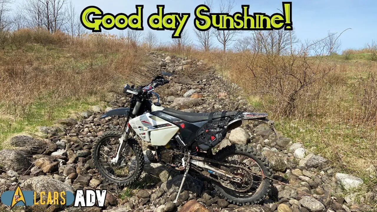 Good day, Sunshine! (TSE250r ripping, new dirt bike friend, and ticket to ride!)