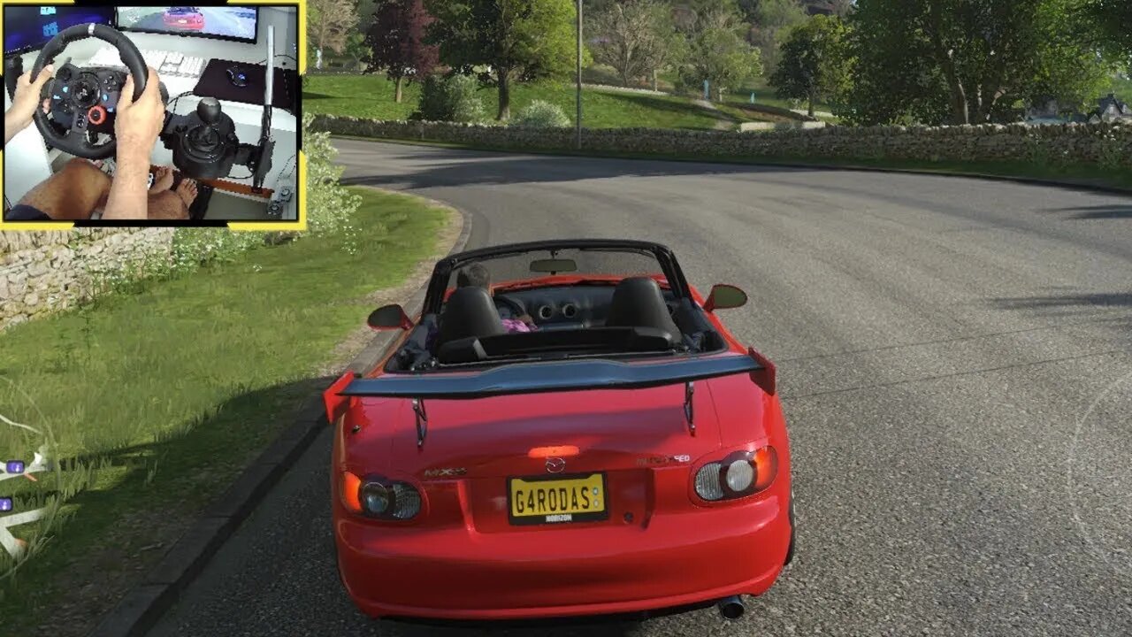 MAZDA MAZDASPEED MX5 Forza Horizon 4 gameplay Logitech g29