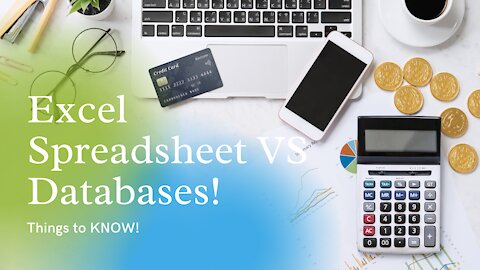 Excel Spreadsheets VS Databases