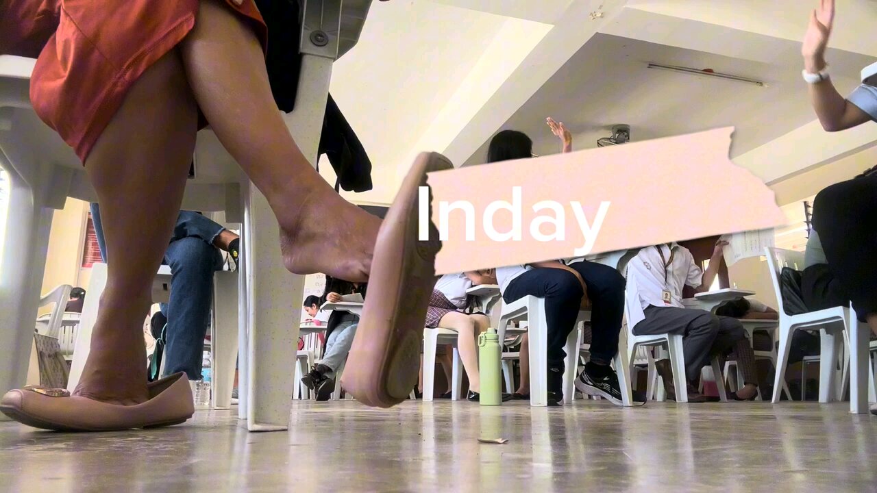 Women Shoeplaying During Class 👣