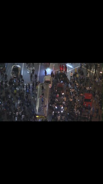 L.A. Rams fans tore shit up after their big win