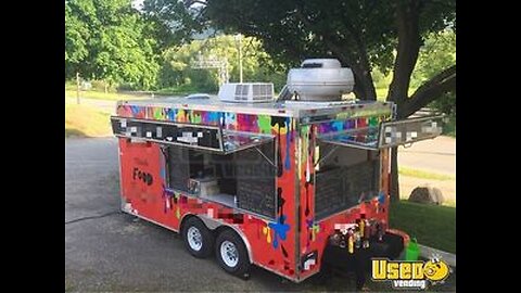 2007 Haulmark Food Concession Trailer with 2018 Kitchen Build-Out for Sale in British Columbia