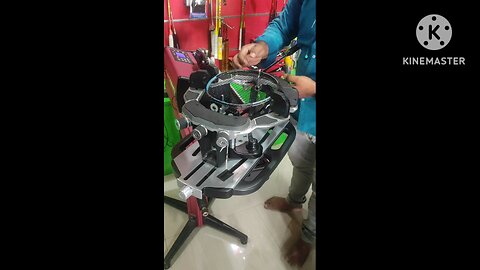 professional badminton racket stringing