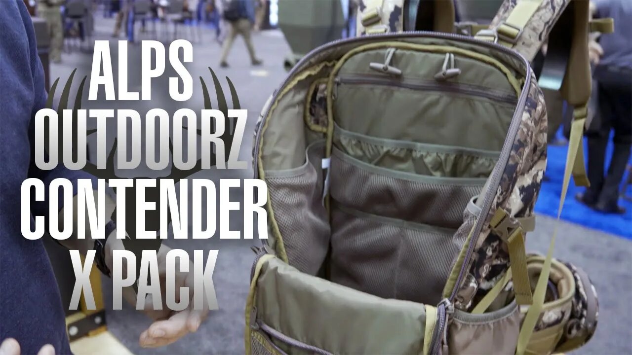 The ALPS OutdoorZ Contender X Pack is Designed for Treestand and Ground Blind Hunting