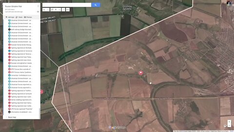 Correction: Oleksandropil is not captured by Russian forces; Rozovka is apparently a tiny village