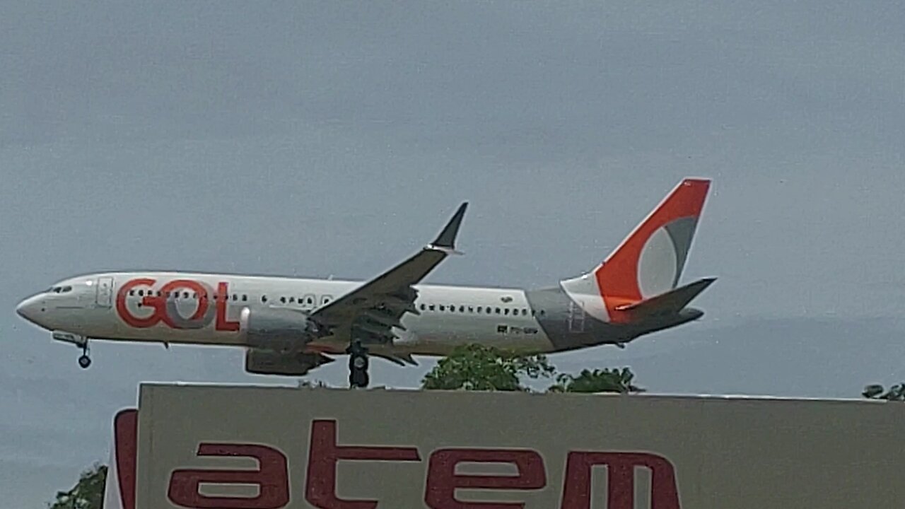 Boeing 737 MAX 8 PS-GRB coming from Brasília to Manaus
