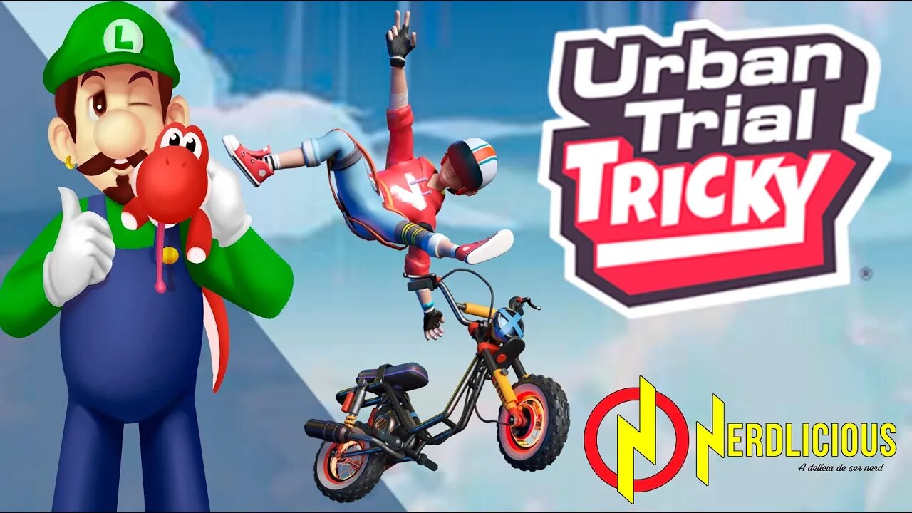 🎮 GAMEPLAY! Análise do divertido jogo de motocross URBAN TRIAL TRICKY DELUXE EDITION!