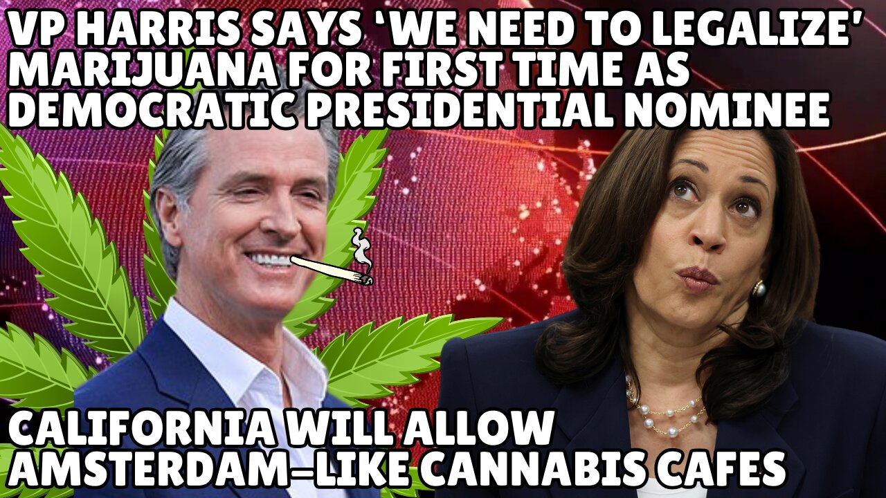 Kamala Harris Drops BOMBSHELL About Marijuana Legalization!