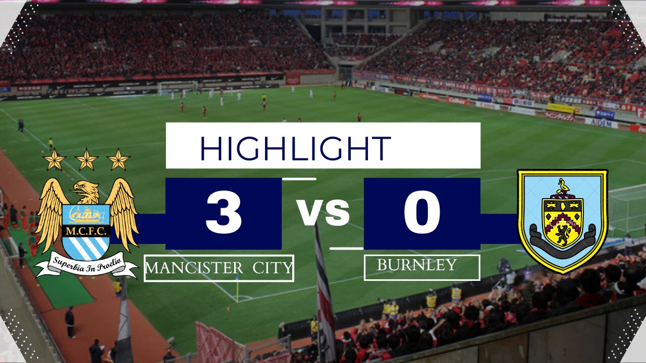 Manchester City vs Burnley 3-0 Highlights & All Goals 2023 #manchestercity #erlinghaaland