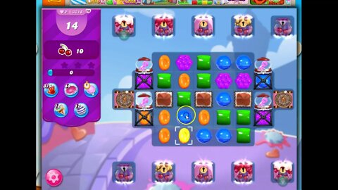 Candy Crush Level 3218 Talkthrough, 14 Moves 0 Boosters