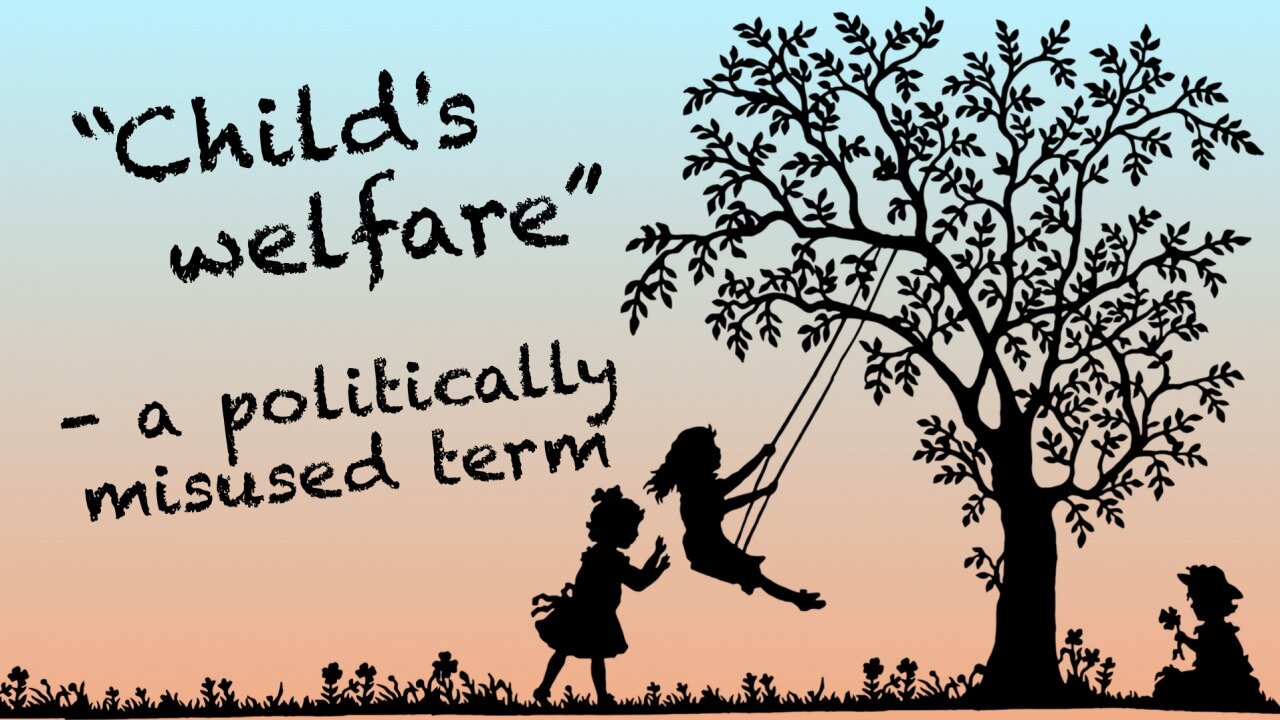 "Child's welfare“ - a politically misused term