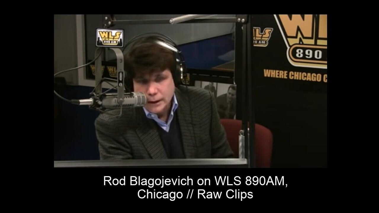 ▶ Ex-IL Gov. Blago - WLS 890AM, Chicago <Raw Clips> *Taxes, *Fired from 'Apprentice' 2010