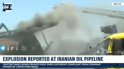 Oil Pipeline Explosion In Iran!