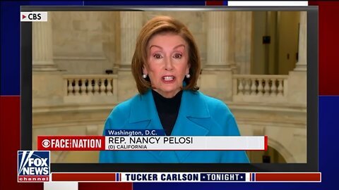 Tucker Carlson Compares Nancy Pelosi To Michael Jackson