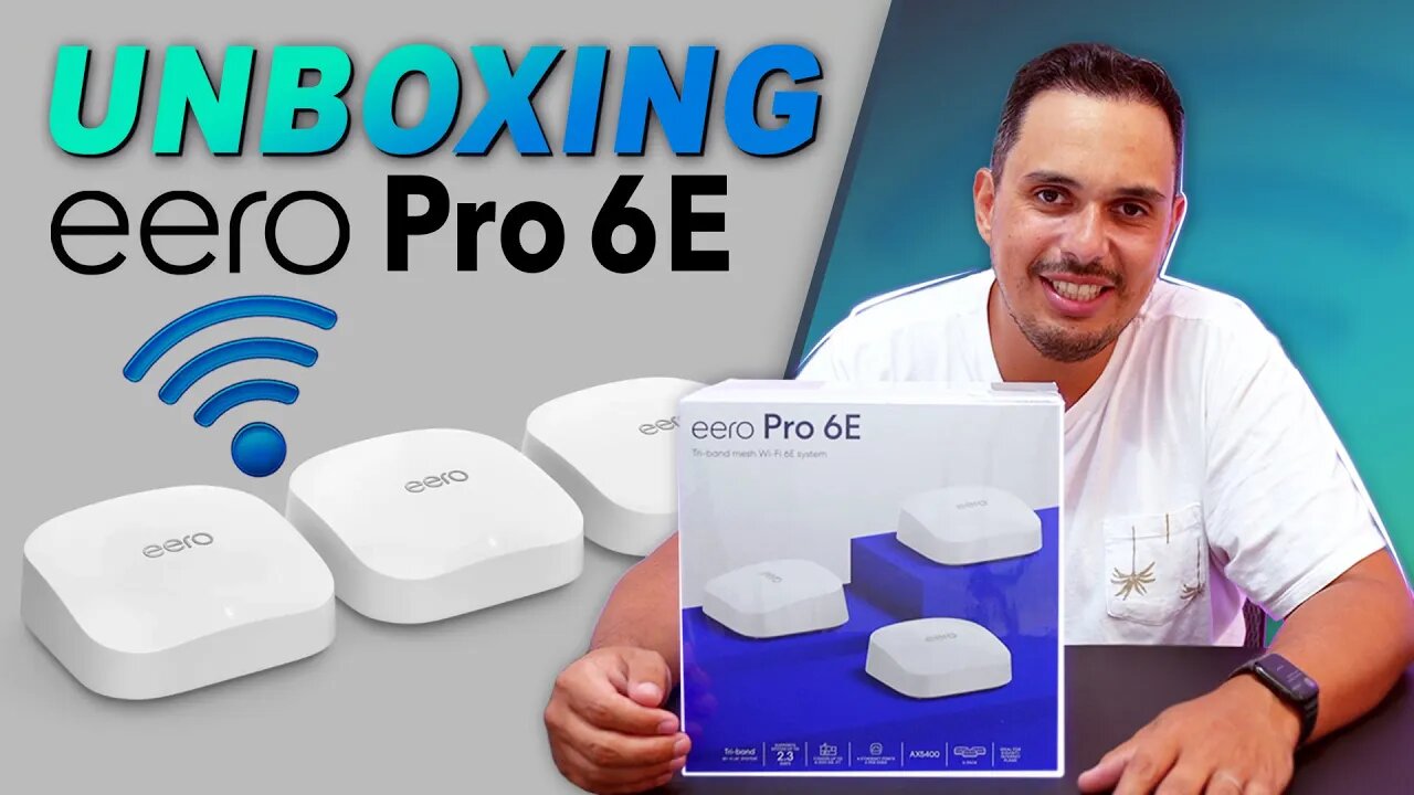 Meu novo Wifi! eero Pro 6E será que é bom?