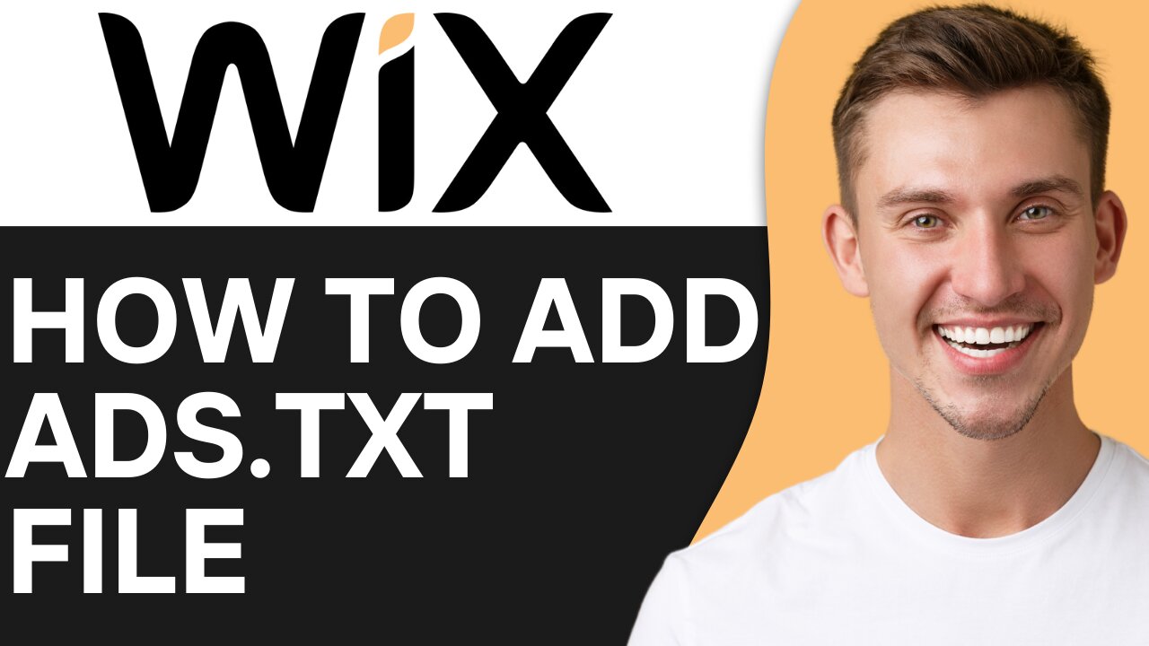 HOW TO ADD ADS.TXT FILE IN WIX