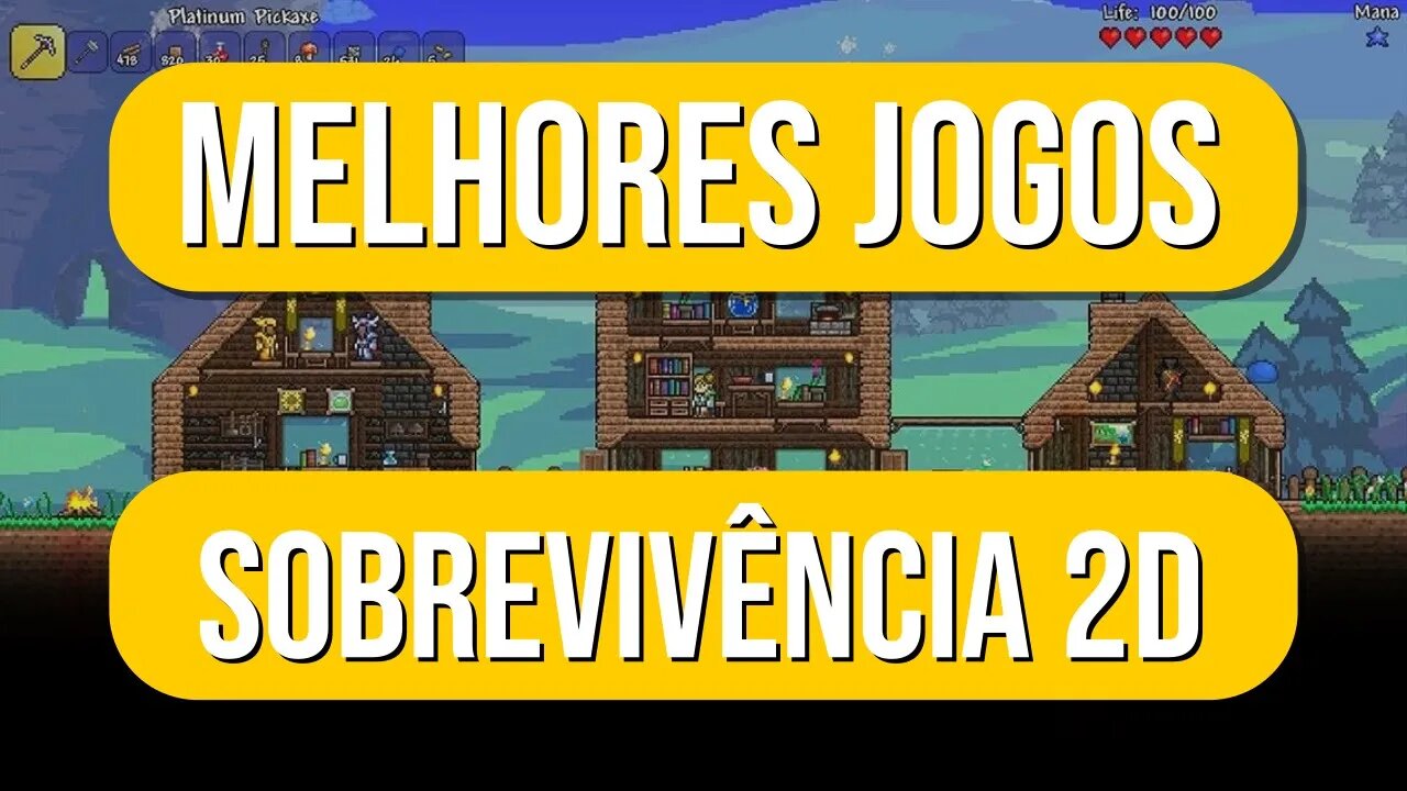 7 melhores jogos de sobreviviencia 2D