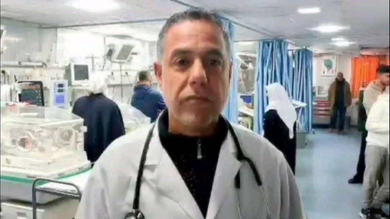 Dr Hossam Abu Safiye kidnapped by da israelis no contact can be made w/ da director Adwan Hospital ⏬