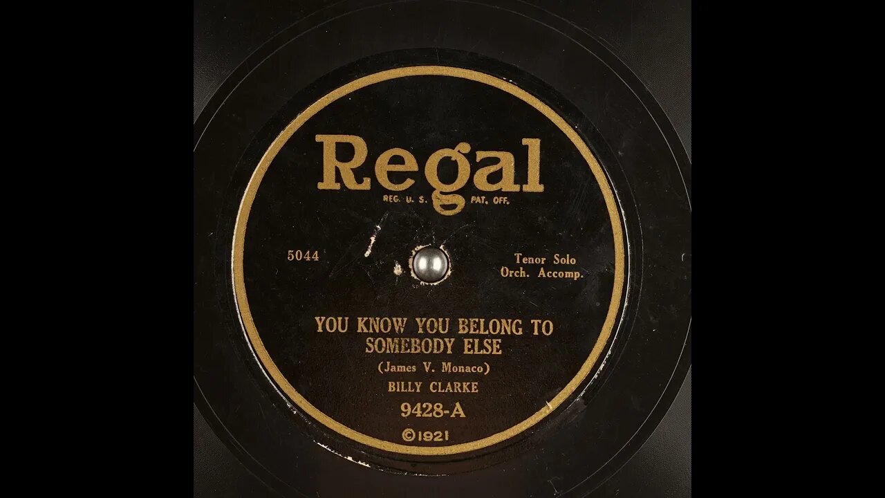 You Know You Belong to Somebody Else - Billy Clarke