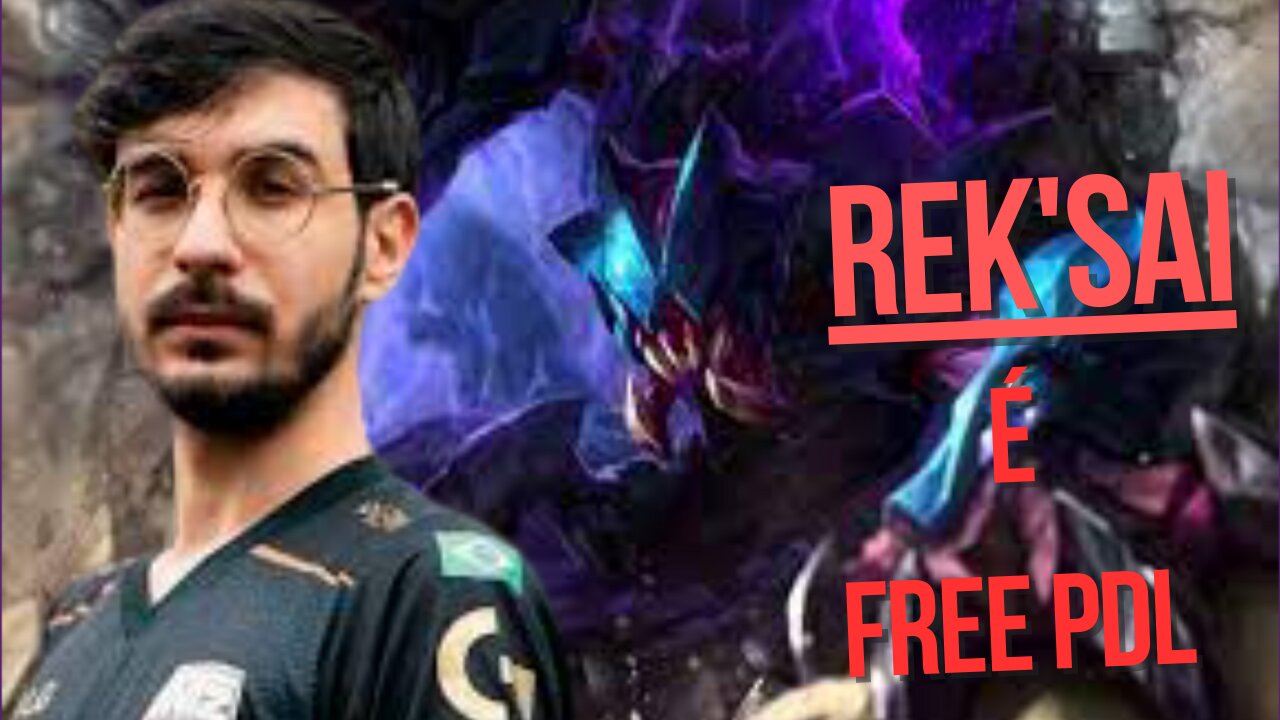 REVOLTA JOGANDO DE Rek'Sai JG - VODs LEAGUE OF LEGENDS