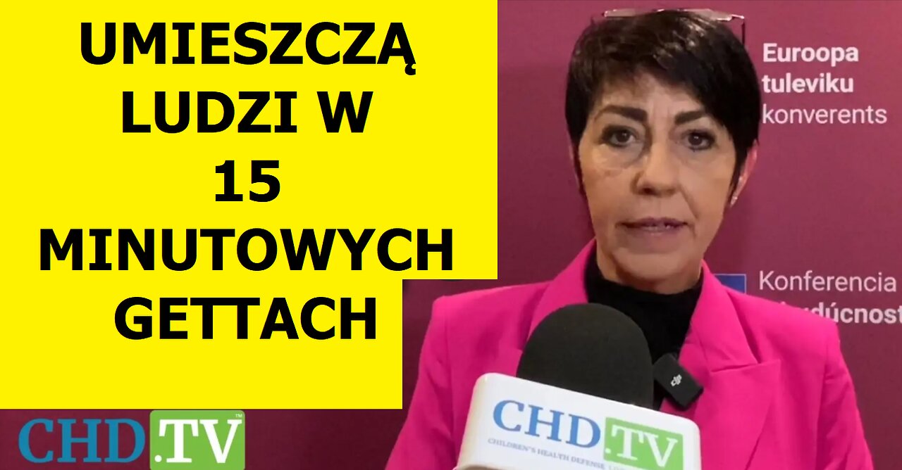 UMIESZCZĄ LUDZI W 15 MINUTOWYCH GETTACH
