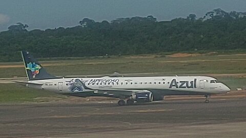 Embraer 195 PR-AXG coming from São Gabriel da Cachoeira to Manaus