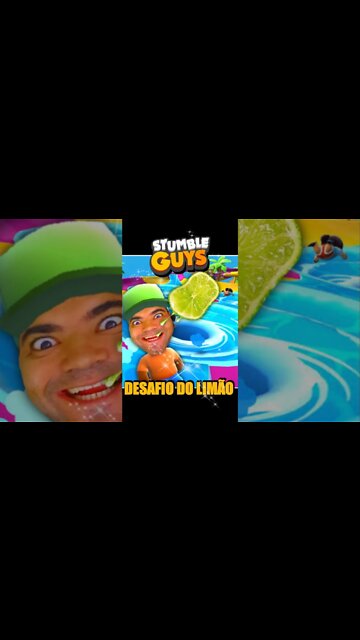 DESAFIO DO LIMÃO, ME SEGUE AI. #cosmiconerd #stumbleguys