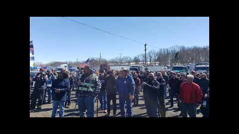 🔴LIVE - RAW Footage: The People's Convoy 2022 Day 19 Sunday March 13