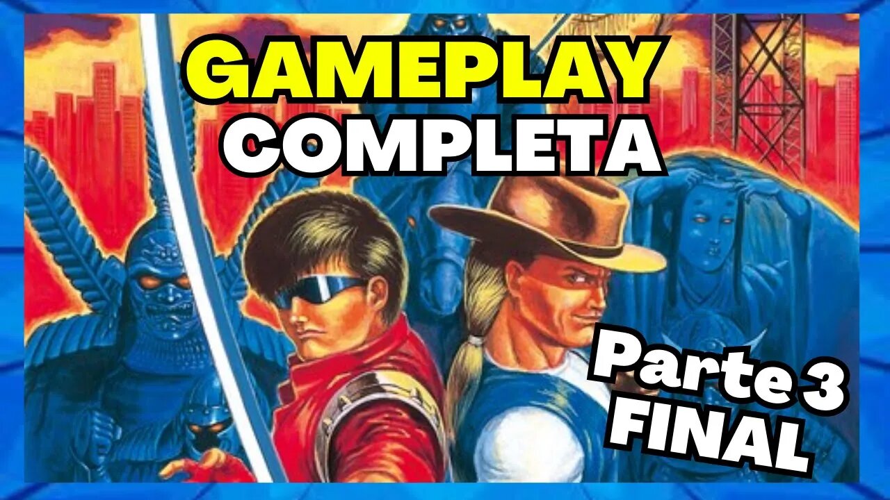 GAMEPLAY COMPLETA ATÉ ZERAR | Sengoku (Arcade) - Parte 3 (Final)