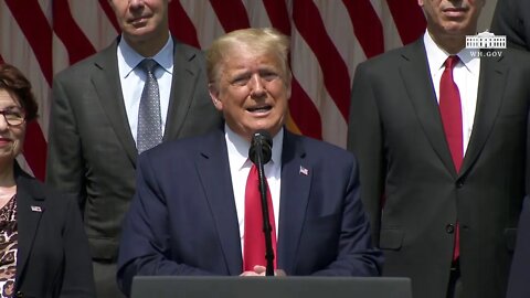 President Trump Holds a Press Conference