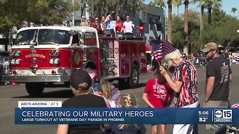 Veterans Day honored across the Valley Thursday