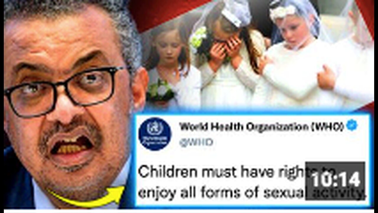 Leaked WHO Files Reveal Plan To Force Kids To Have Sexual Partners