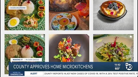 County approves home microkitchens