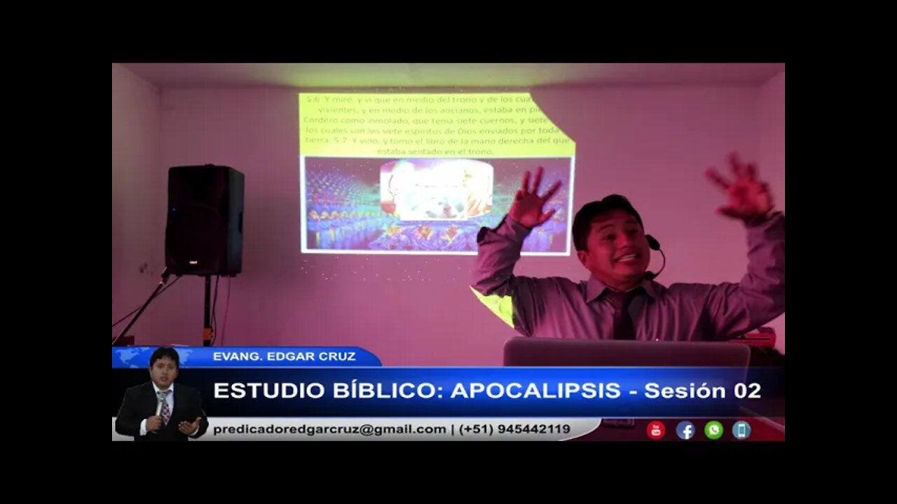 Estudio Bíblico en el Águila de Oro: Apocalipsis - Sesión 02 - EDGAR CRUZ MINISTRIES