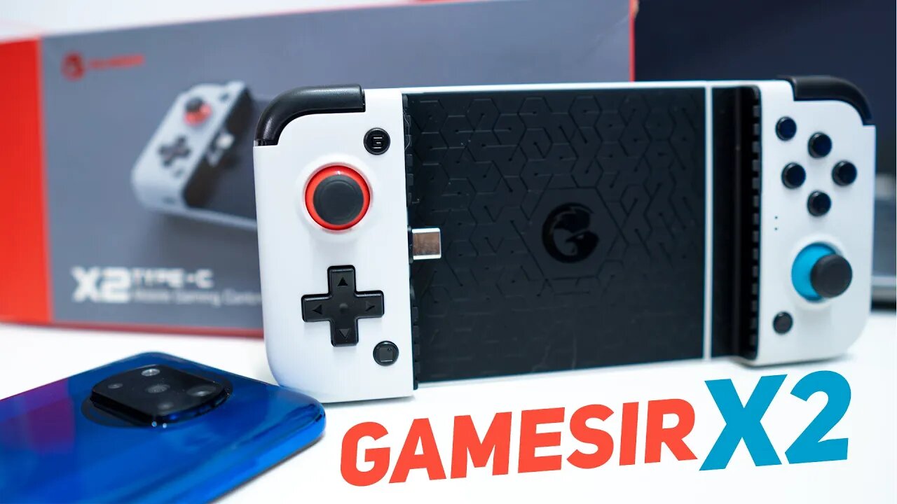 GAMESIR X2 - Um GAMEPAD para ANDROID Simplesmente INCRIVEL! Unboxing e Primeiros testes