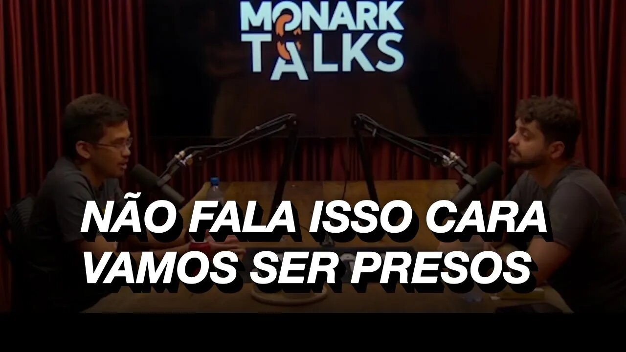 MONARK FAZ PIADA COM O STF E FALA COM KIM KATAGUIRI COMO FOI "LIBERTADOR" TER SAÍDO DO FLOW PODCAST